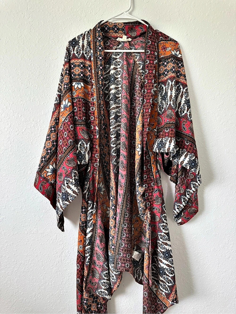 Dance&Marvel Paisley Kimono Tunic Size Medium